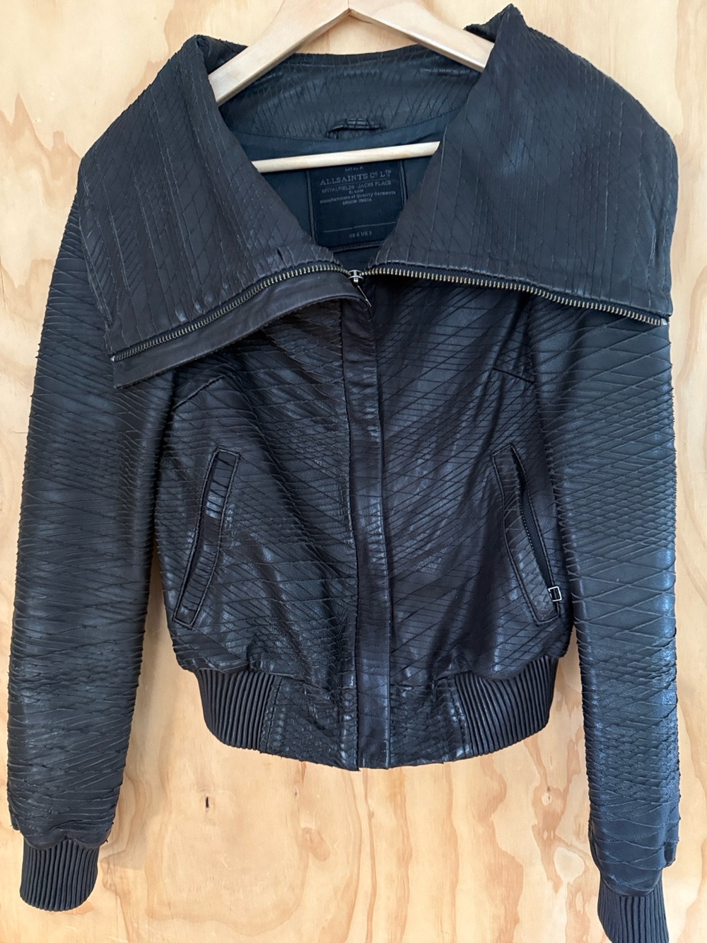 All Saints Moto Field Jacket US 2/UK 6